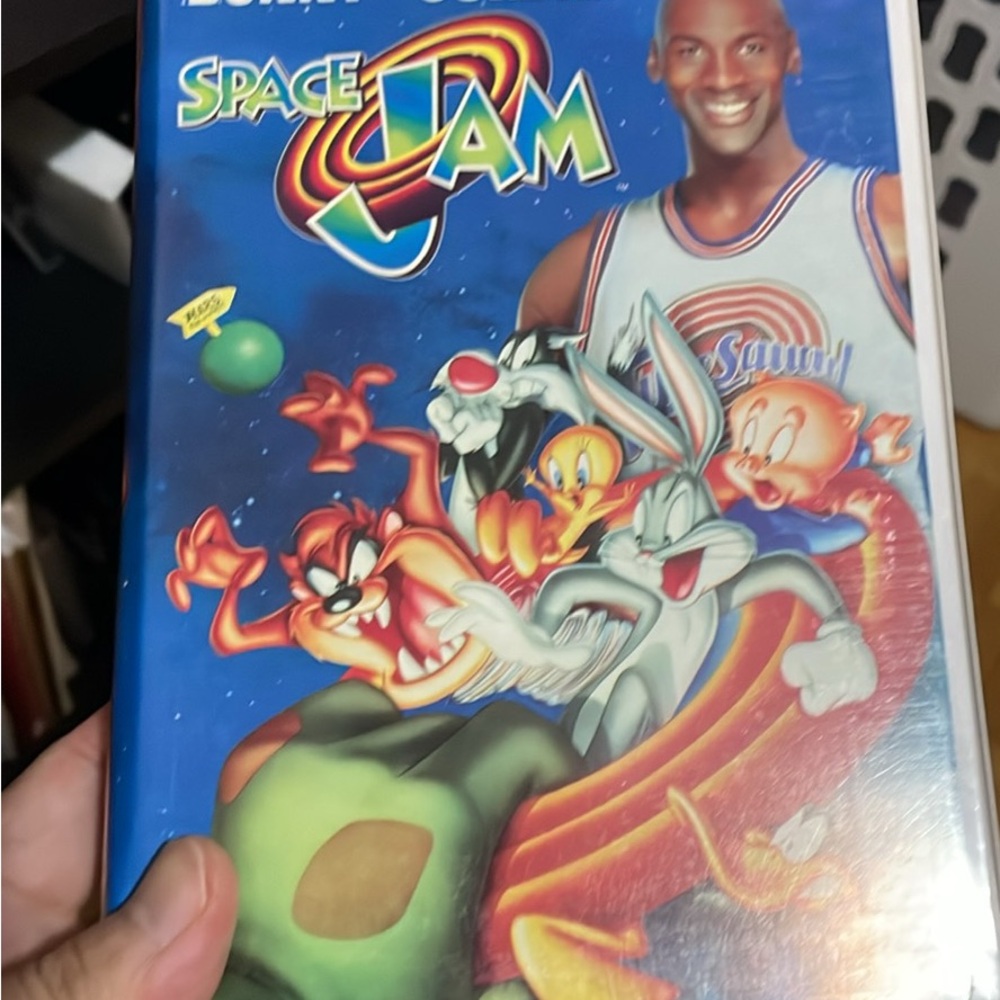 Space Jam VHS Tape
